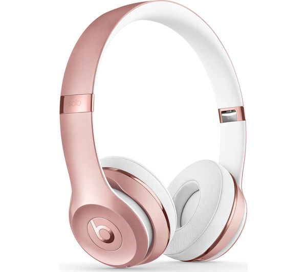BEATS BY DR DRE Solo 3 Wireless Bluetooth Headphones - Rose Gold, Gold