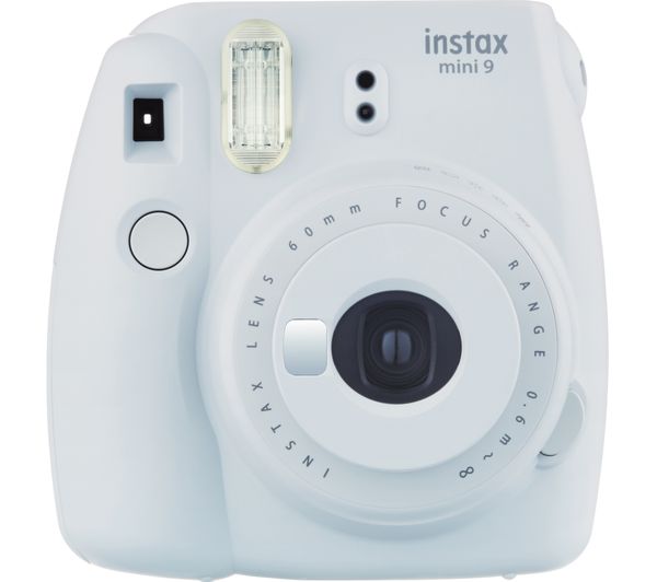 INSTAX mini 9 Instant Camera - Smoky White, White