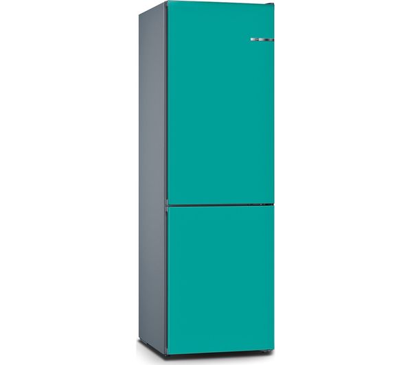 BOSCH Serie 4 Vario Style KGN36IJ3AG 60/40 Fridge Freezer - Aqua, Aqua