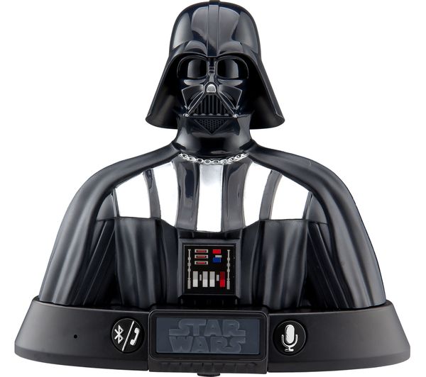 STAR WARS Darth Vader Portable Bluetooth Speaker - Black, Black