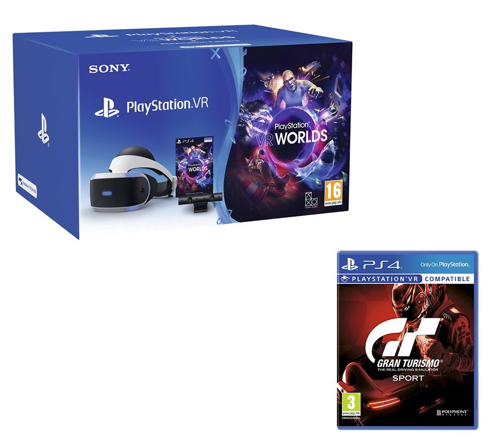 SONY PlayStation VR Starter Pack & Game Bundle, White