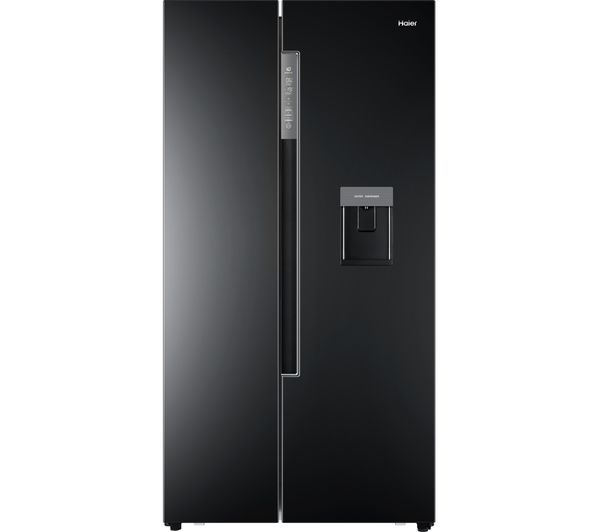 HAIER American-Style Fridge Freezer Black HRF-522IB6, Black