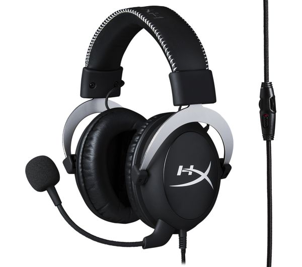HYPERX CloudX Gaming Headset - Black, Black
