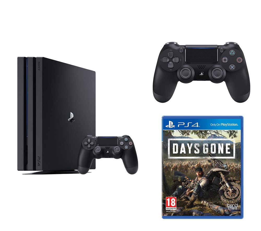 SONY PlayStation 4 Pro, Days Gone & DualShock 4 V2 Wireless Controller Bundle - 1 TB