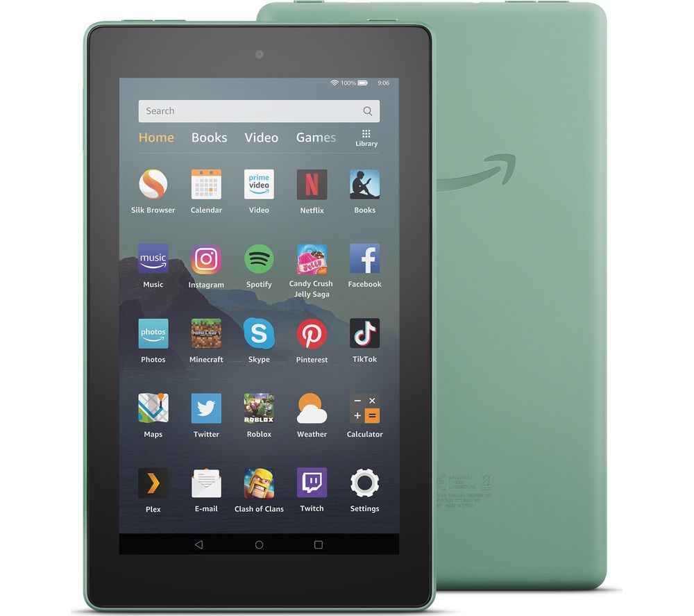 AMAZON Fire 7 Tablet (2019) - 16 GB, Sage Green, Green