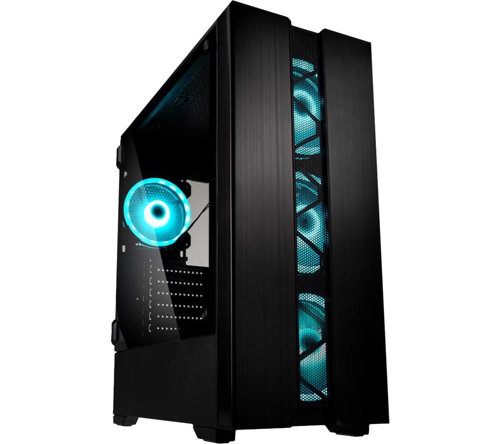 KOLINK Phalanx E-ATX Mid-Tower PC Case - Black, Black