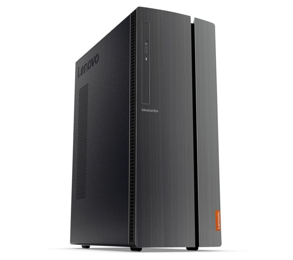 LENOVO IdeaCenter 510A Desktop PC - AMD Ryzen 3, 1 TB HDD, Black, Black