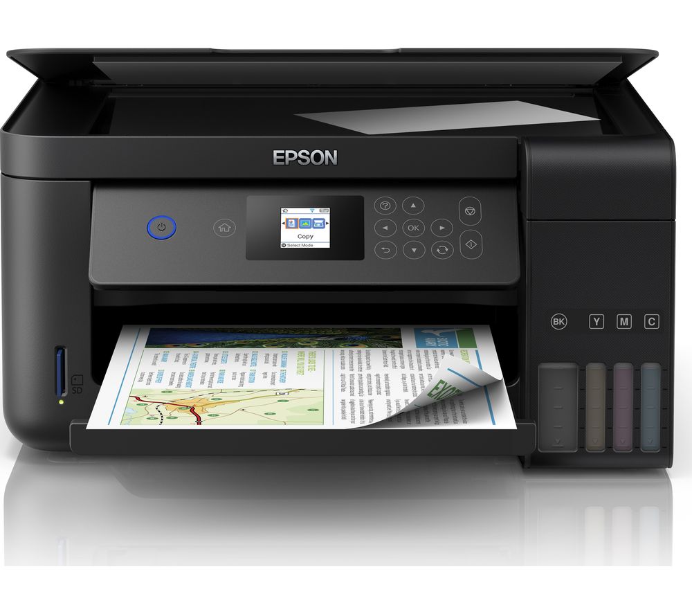 EPSON EcoTank ET-2751 All-in-One Wireless Inkjet Printer, Black