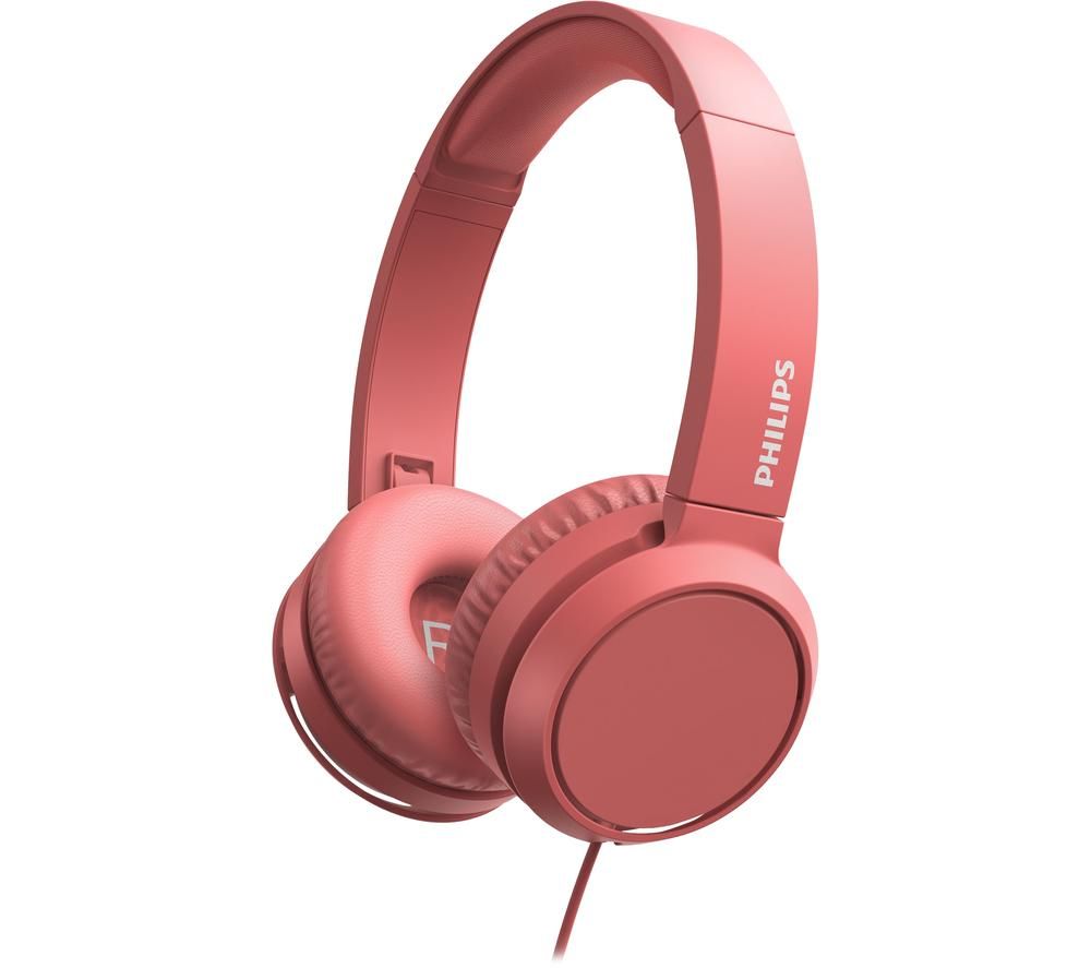 PHILIPS TAH4105RD/00 Headphones - Red, Red