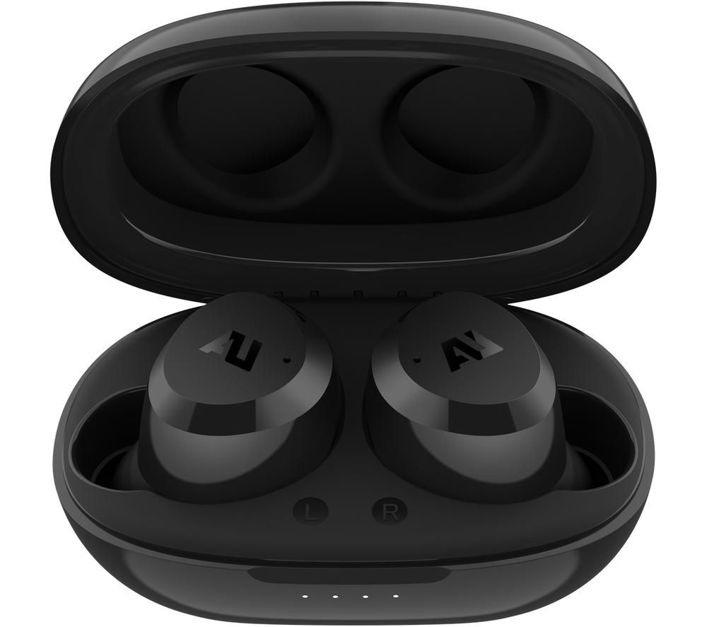 AUSOUNDS AU-Stream Hybrid Wireless Bluetooth Noise-Cancelling Earphones - Black, Black