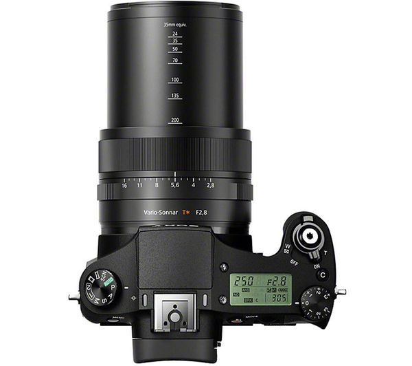 SONY DSC-RX10 High Performance Compact Camera - Black, Black