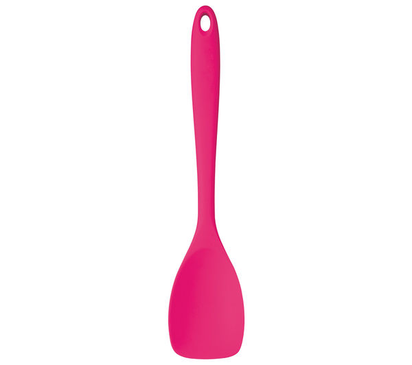COLOURWORKS 28 cm Spoon Spatula - Pink, Pink