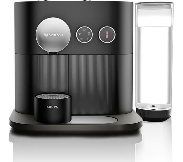 NESPRESSO by Krups Expert XN600840 Smart Coffee Machine - Black, Black