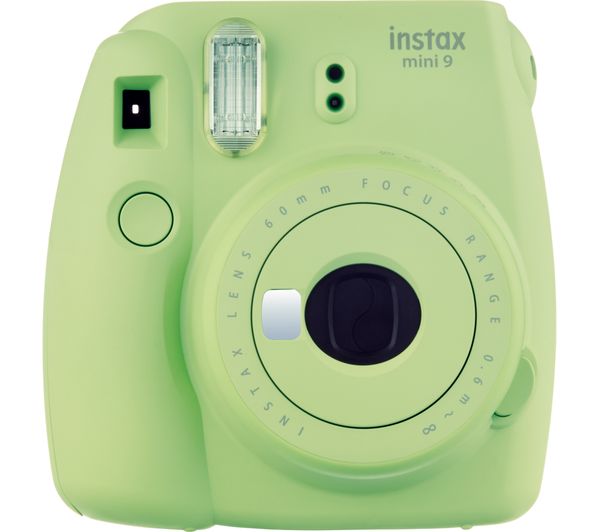 INSTAX L GRN mini 9 Instant Camera - Lime Green, Lime
