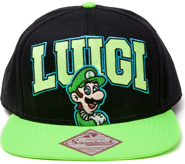 MARIO Luigi Baseball Cap, Black