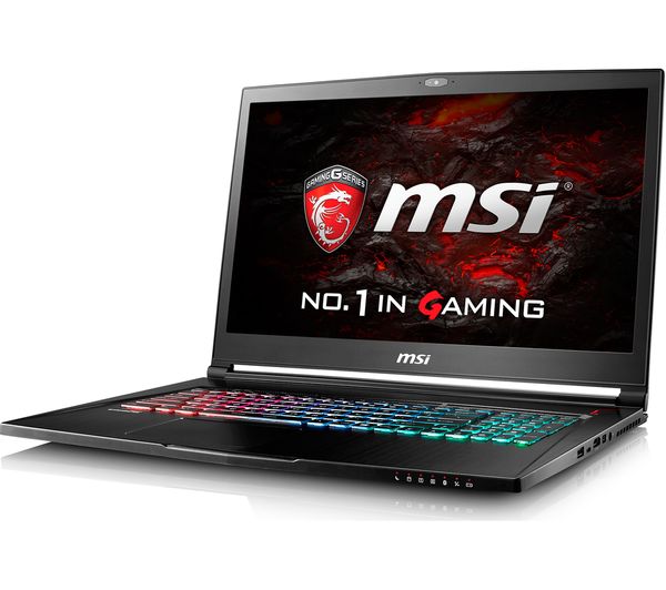MSI Stealth Pro 17.3" Gaming Laptop - Black, Black