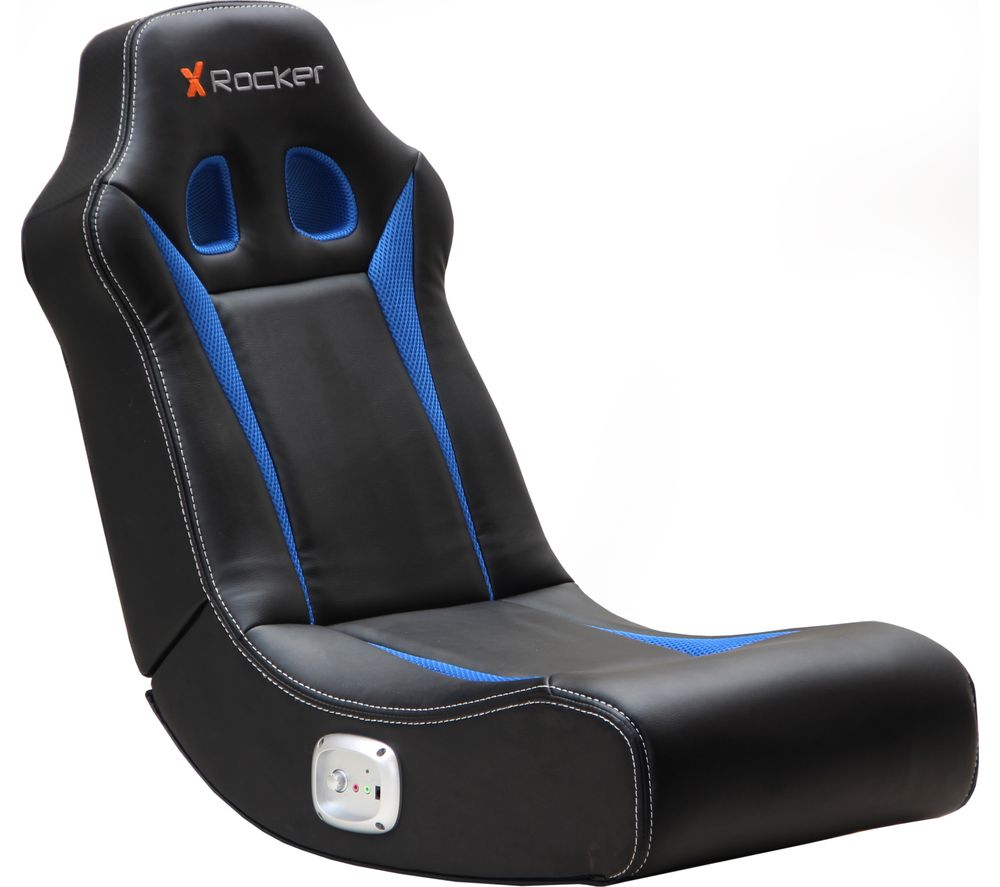 X Rocker Spectre 2.0 Banshee Gaming Chair - Black & Blue, Black