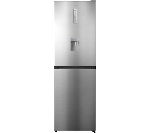 HISENSE RB412N4WI1 50/50 Fridge Freezer - Stainless Steel, Stainless Steel