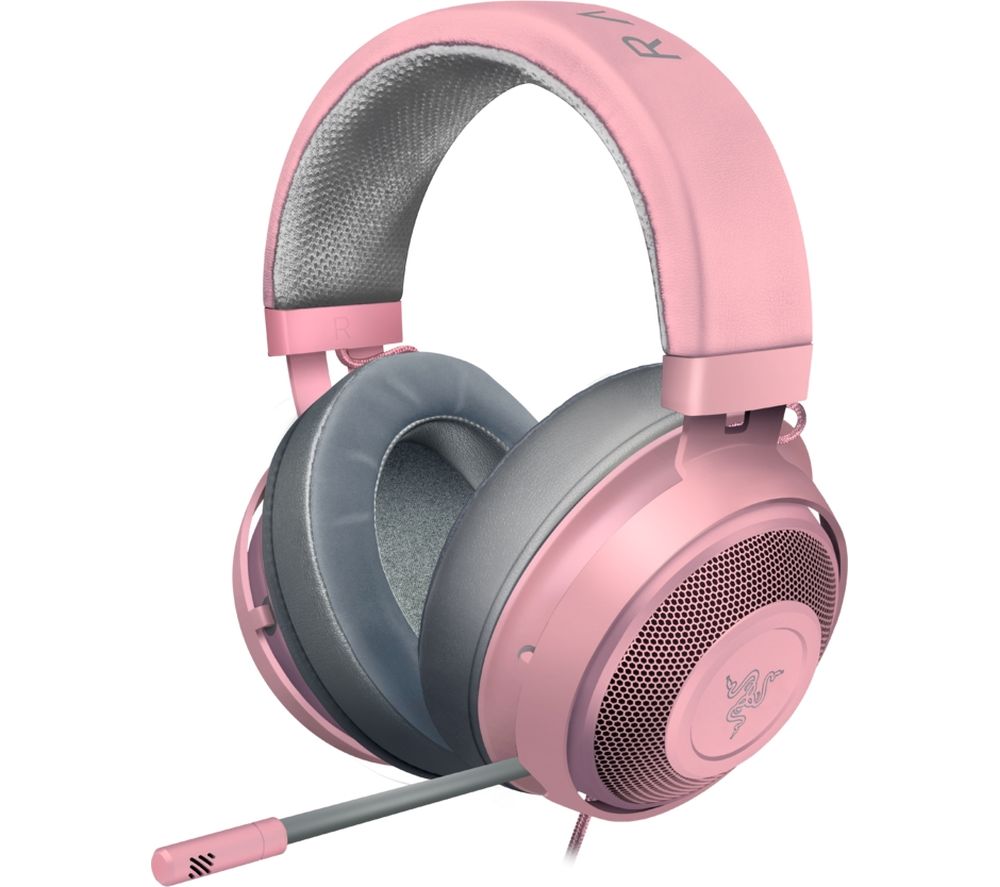 RAZER Kraken Gaming Headset - Quartz Pink, Pink