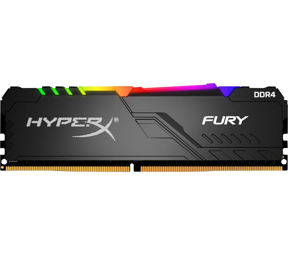 HYPERX FURY RGB DDR4 3000 MHz PC RAM - 8 GB x 2