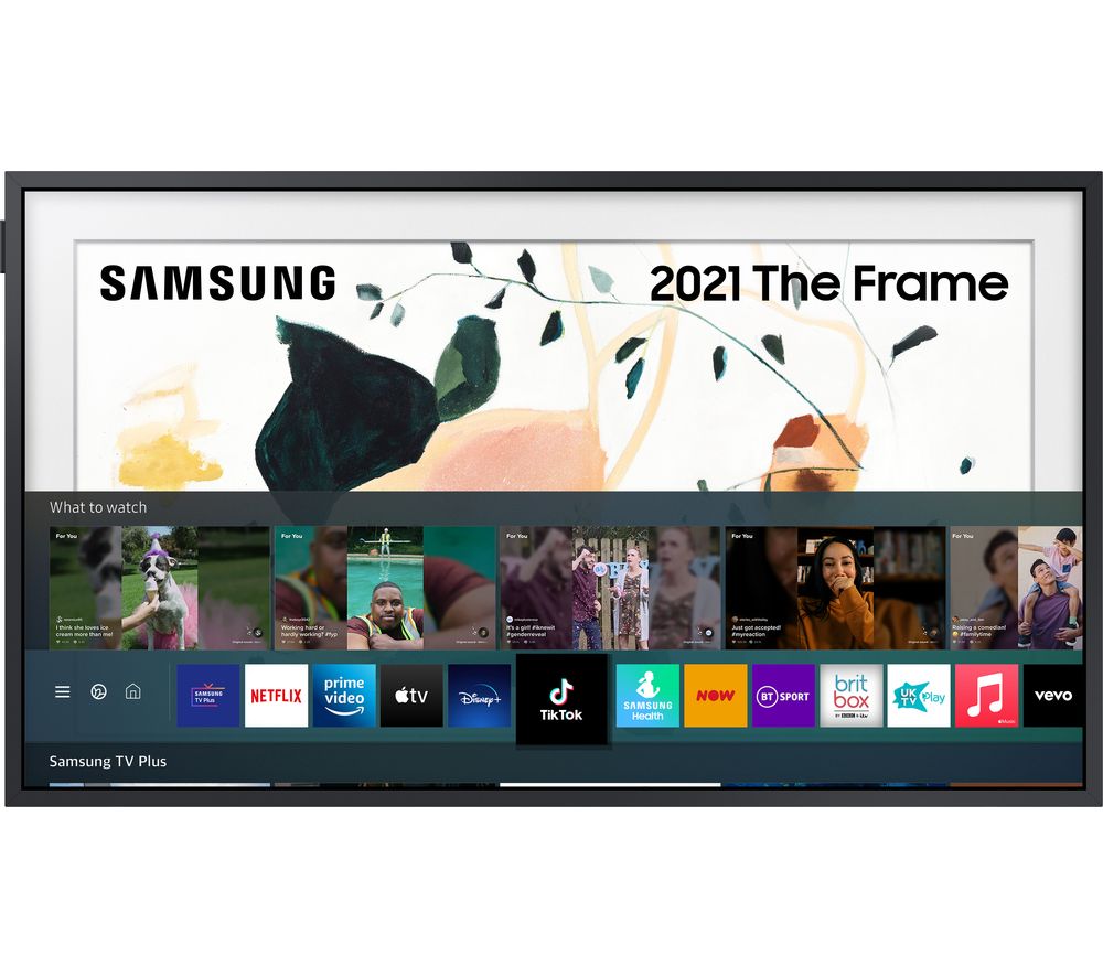 75" SAMSUNG The Frame QE75LS03AAUXXU  Smart 4K Ultra HD HDR QLED TV with Bixby, Alexa & Google Assistant