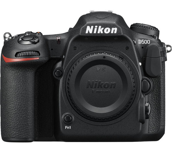 NIKON D500 DSLR Camera - Black, Body Only, Black