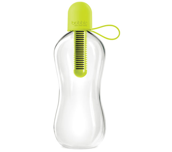 BOBBLE 550 ml Water Bottle with Carry Cap - Lime, Lime
