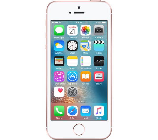 APPLE iPhone SE - 32 GB, Rose Gold, Gold