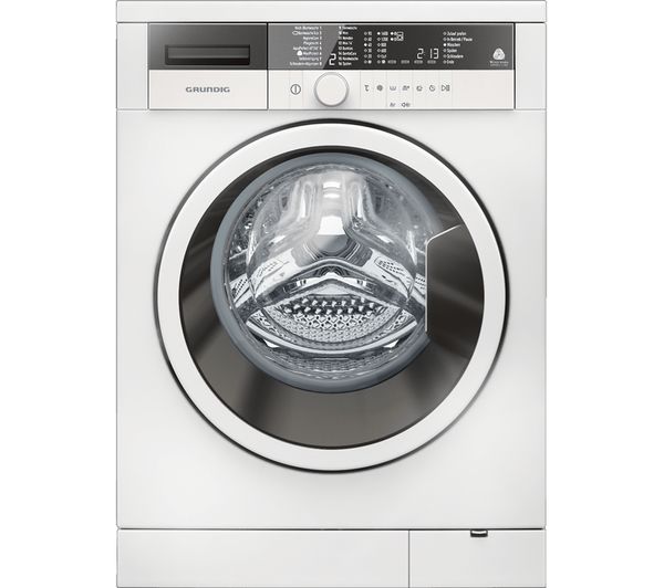 GRUNDIG GWN37430W 7 kg 1400 Spin Washing Machine - White, White