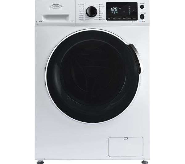 BELLING FW914 9 kg 1400 Spin Washing Machine - White, White