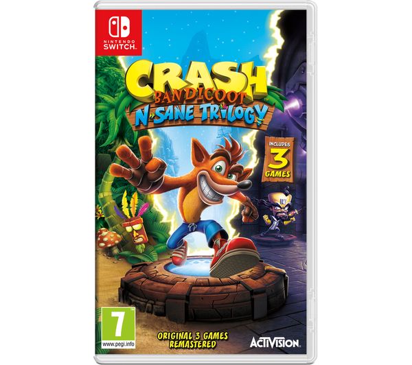 NINTENDO SWITCH Crash Bandicoot N-Sane Trilogy