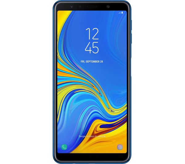 SAMSUNG Galaxy A7 (2018) - 64 GB, Blue, Blue