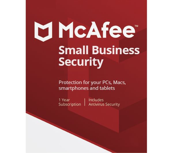 MCAFEE Small Business Security - 1 year for 5 devices