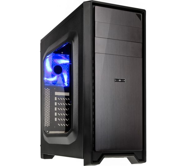 KOLINK Pitch ATX Mid-Tower PC Case, Blue