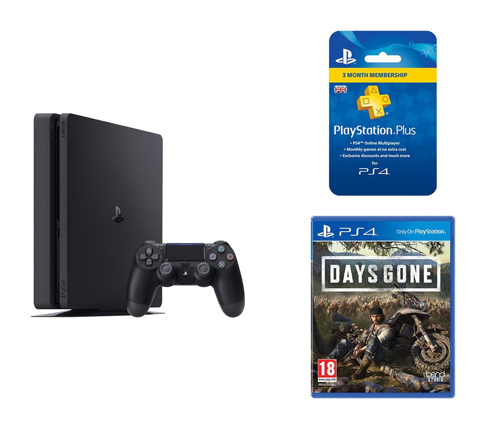 SONY PlayStation 4, Days Gone & PlayStation Plus 3 Month Subscription Bundle - 1 TB