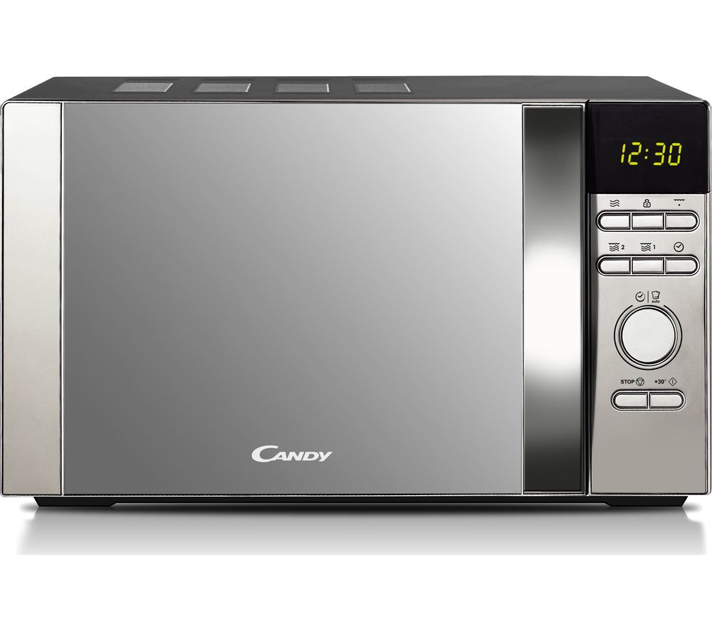 CANDY CDW20DSS-DX Solo Microwave - Silver, Silver