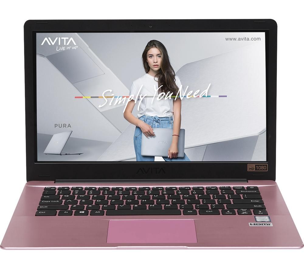 AVITA Pura 14" Laptop - AMD Ryzen 3, 256 GB SSD, Rose Gold, Gold