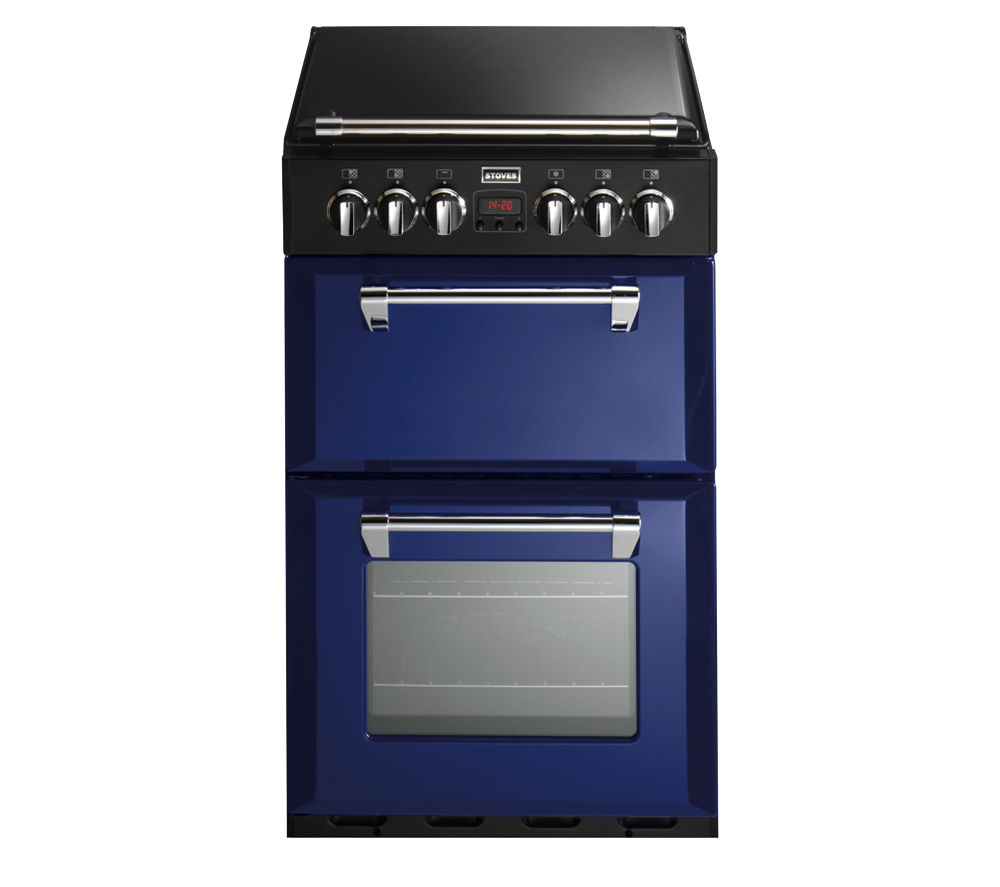 STOVES Richmond 550DF Dual Fuel Cooker - Aubergine