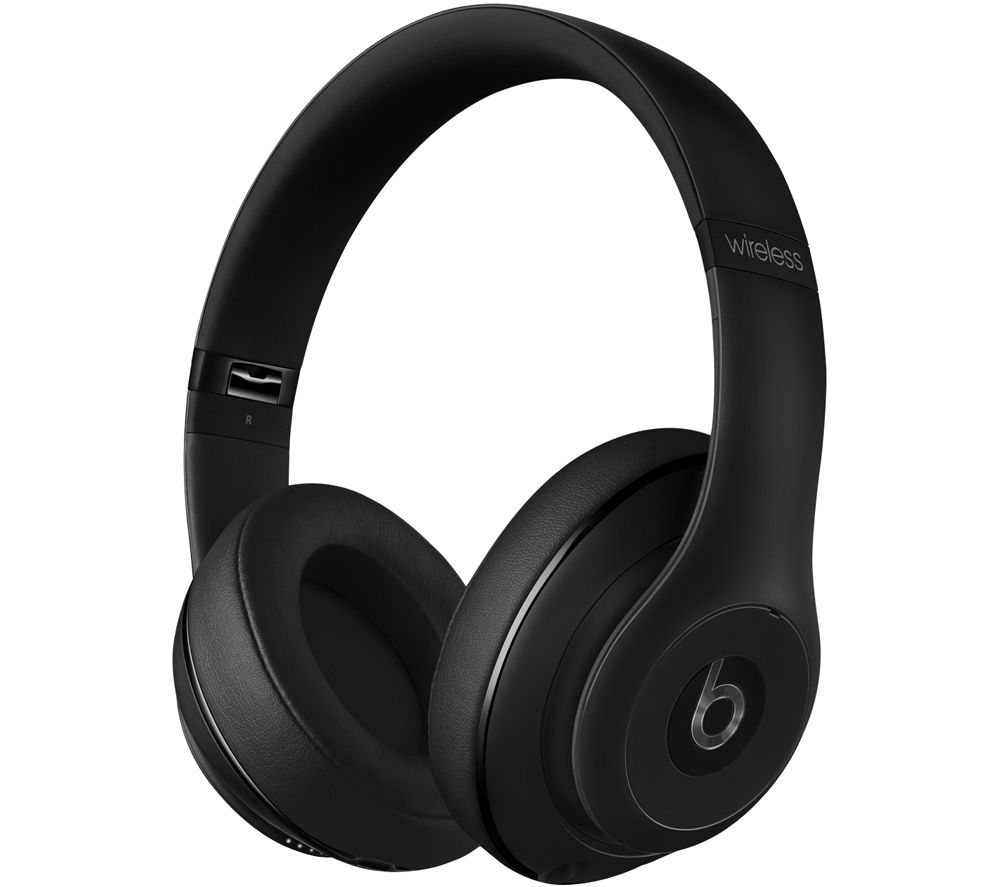 BEATS Studio Wireless Bluetooth Noise-Cancelling Headphones - Matte Black, Black