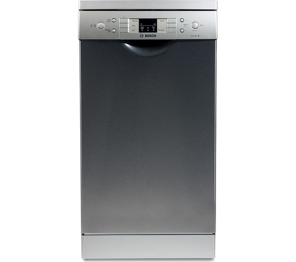 BOSCH ActiveWater SPS53M08GB Slimline Dishwasher - Stainless Steel, Silver