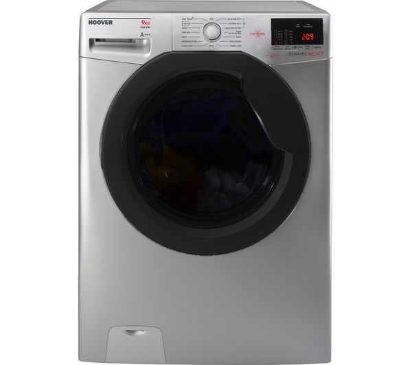 HOOVER Dynamic Next DXOC 69AFNG NFC 9 kg 1600 Spin Washing Machine - Anthracite, Graphite