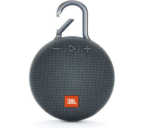 JBL Clip 3 Portable Bluetooth Speaker - Blue, Blue