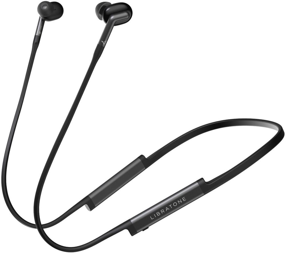 LIBRATONE TRACK Wireless Bluetooth Noise-Cancelling Headphones - Black, Black