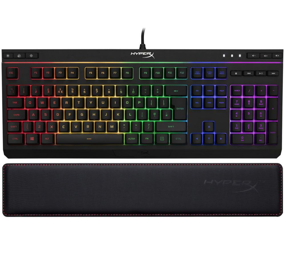 HYPERX Alloy Core™? RGB Gaming Keyboard & Wrist Rest Bundle