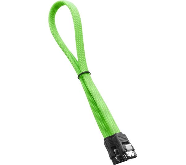 Cablemod ModMesh 30 cm SATA 3 Cable - Light Green