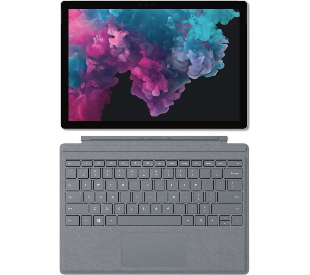 MICROSOFT 12.3" Intel® Core™ i5 Surface Pro 6 256 GB SSD & Surface Pro Platinum Typecover Bundle