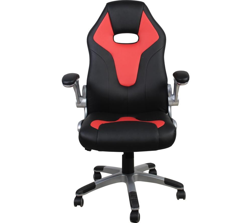 ALPHASON Monza Gaming Chair - Black & Red, Black