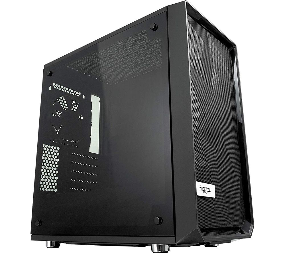 FRACTAL DESIGN Meshify C Mini Dark TG Micro ATX Mini-Tower PC Case