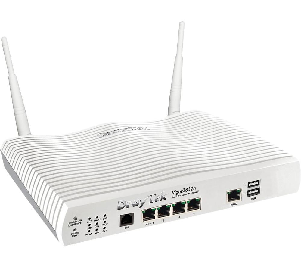 DRAYTEK Vigor V2832N-K WiFi Modem Firewall Router