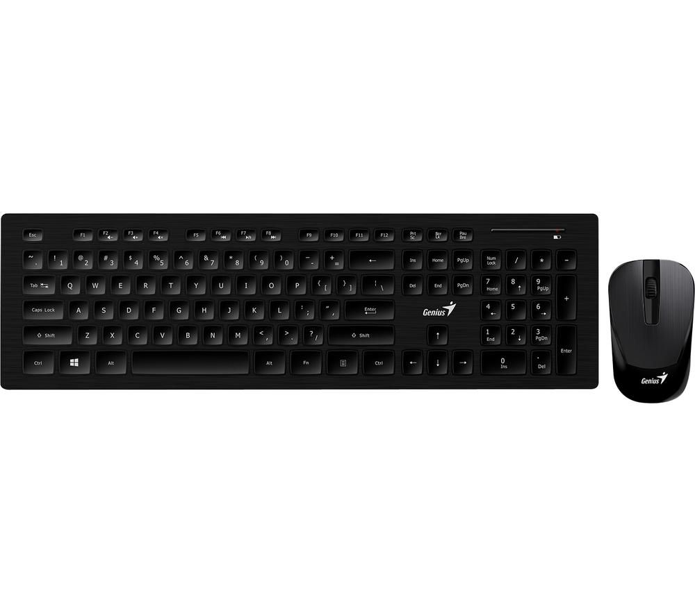 GENIUS SlimStar 8008 Wireless Keyboard & Mouse Set